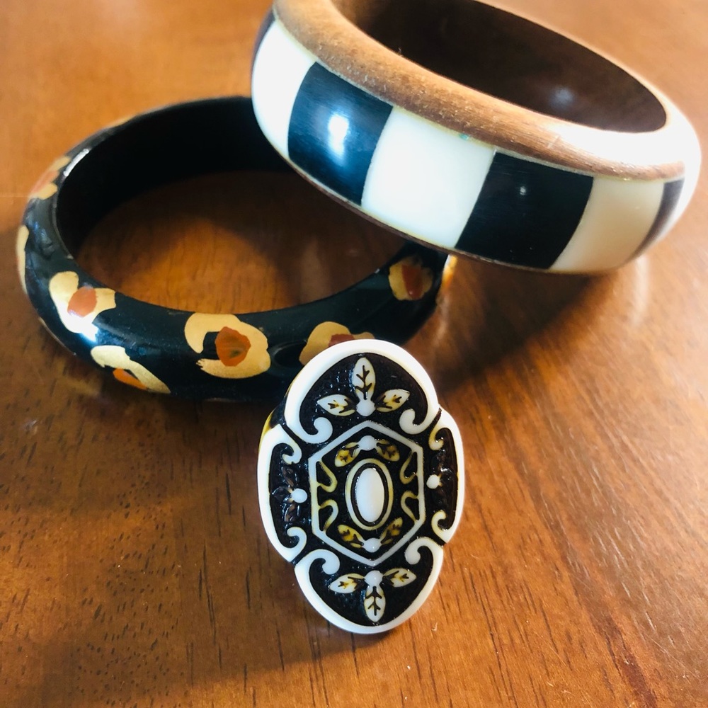 Bojo Jewelry 2 Bracelets and Ring Bundle